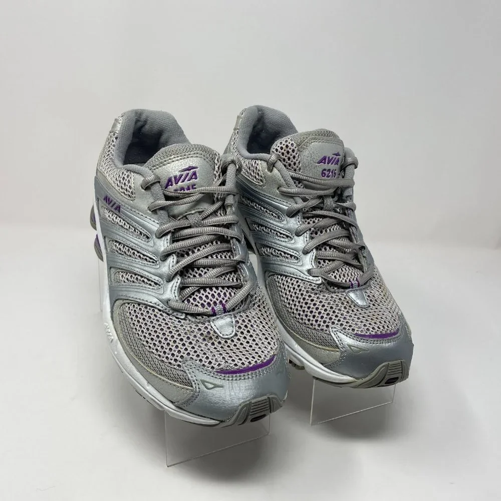 Avia Women's Model 6215 Sneaker Sz 8 1/2 Silver‎